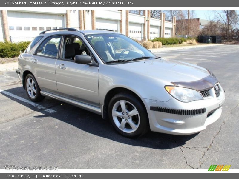 Crystal Gray Metallic / Anthracite Black 2006 Subaru Impreza 2.5i Wagon