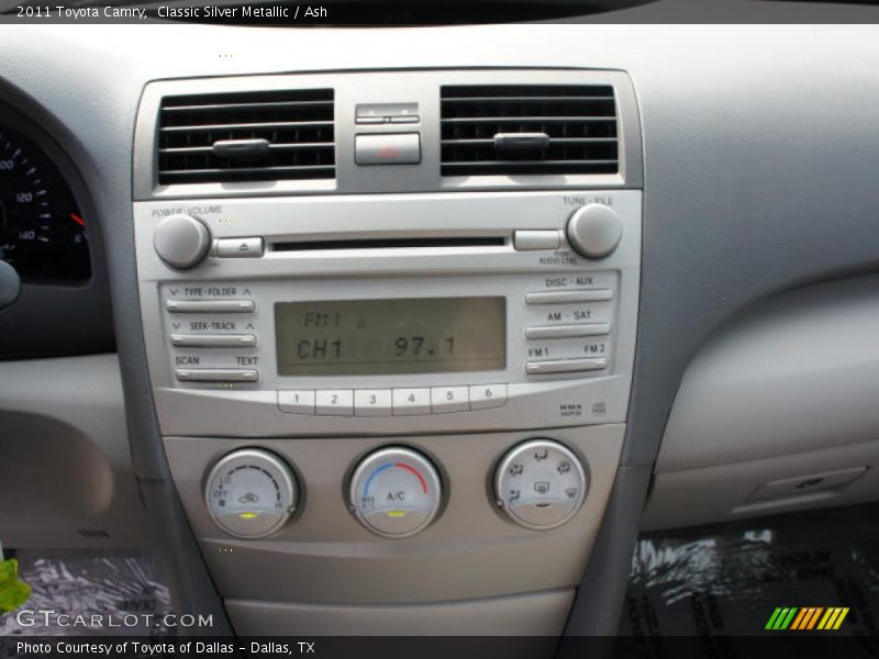Classic Silver Metallic / Ash 2011 Toyota Camry