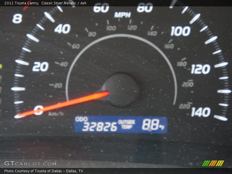 Classic Silver Metallic / Ash 2011 Toyota Camry