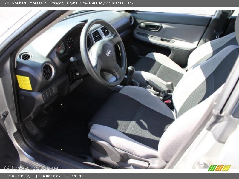 Crystal Gray Metallic / Anthracite Black 2006 Subaru Impreza 2.5i Wagon