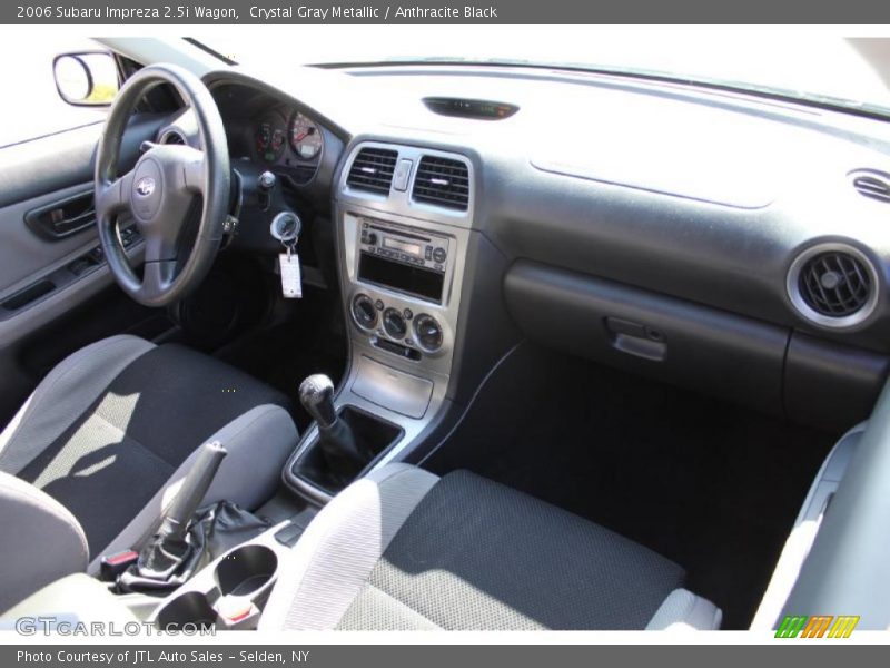 Crystal Gray Metallic / Anthracite Black 2006 Subaru Impreza 2.5i Wagon