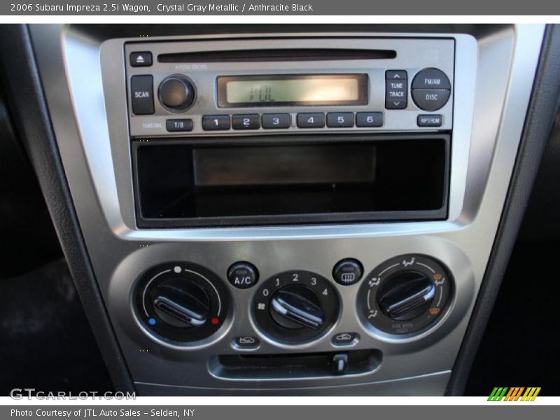 Controls of 2006 Impreza 2.5i Wagon
