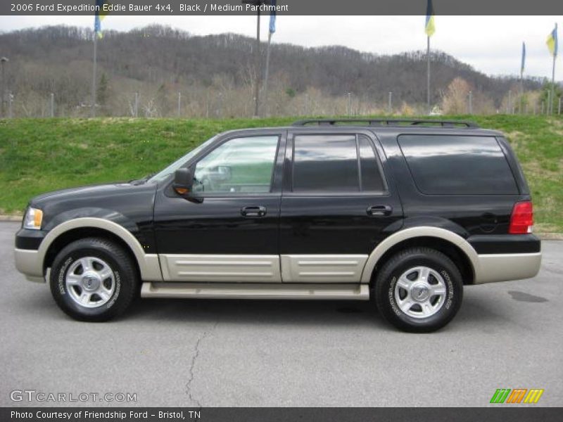 Black / Medium Parchment 2006 Ford Expedition Eddie Bauer 4x4