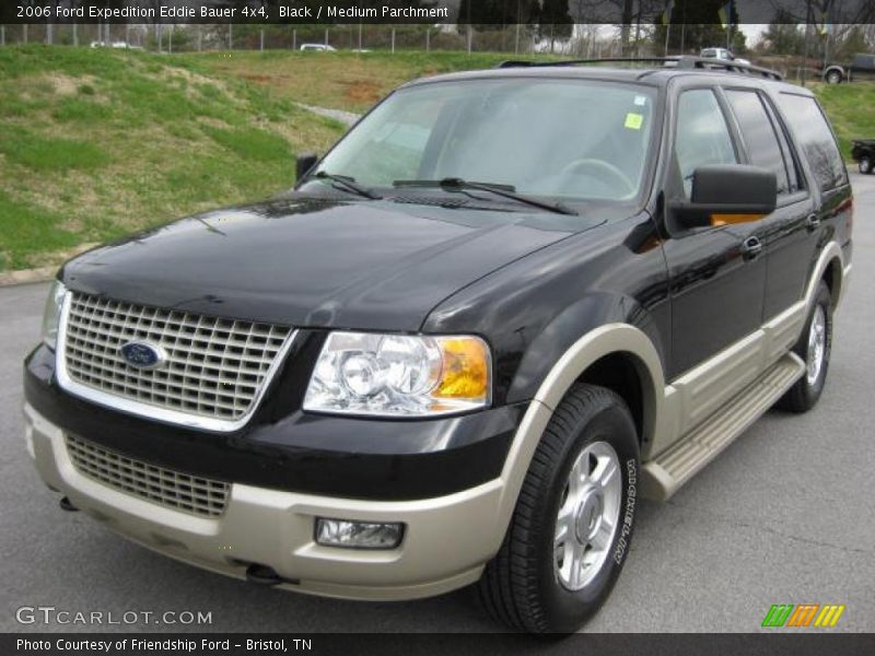 Black / Medium Parchment 2006 Ford Expedition Eddie Bauer 4x4