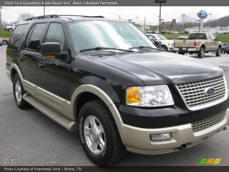 Black / Medium Parchment 2006 Ford Expedition Eddie Bauer 4x4