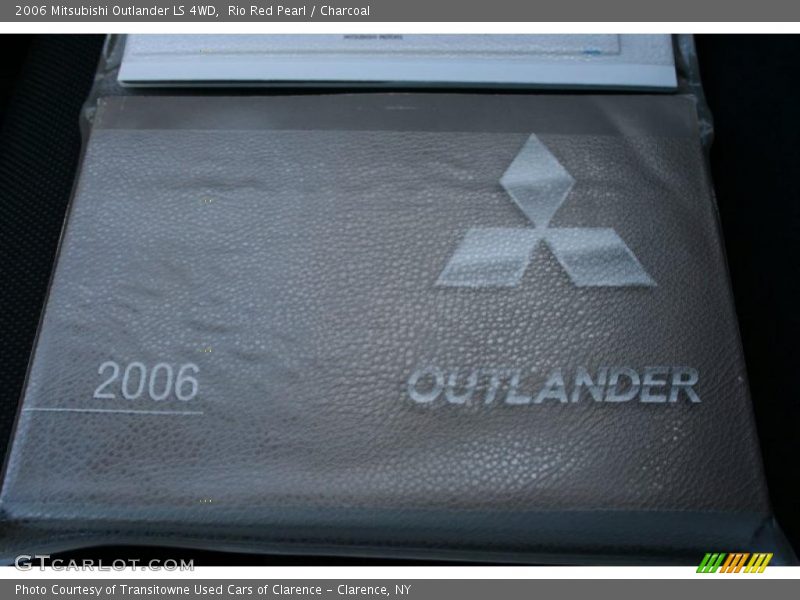 Rio Red Pearl / Charcoal 2006 Mitsubishi Outlander LS 4WD