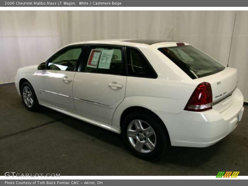 White / Cashmere Beige 2006 Chevrolet Malibu Maxx LT Wagon