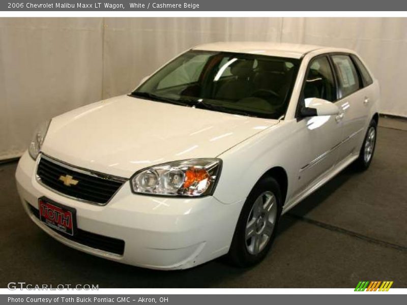 White / Cashmere Beige 2006 Chevrolet Malibu Maxx LT Wagon