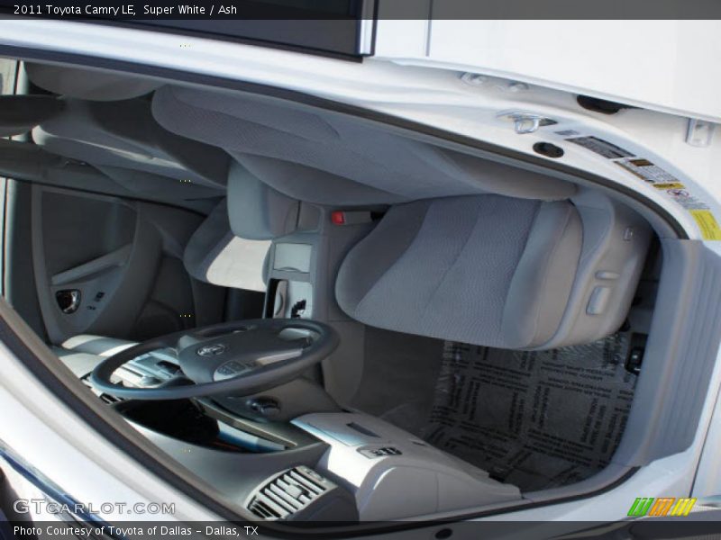 Super White / Ash 2011 Toyota Camry LE