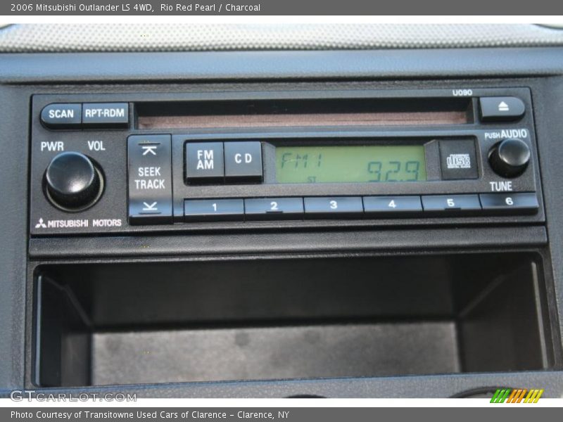 Controls of 2006 Outlander LS 4WD