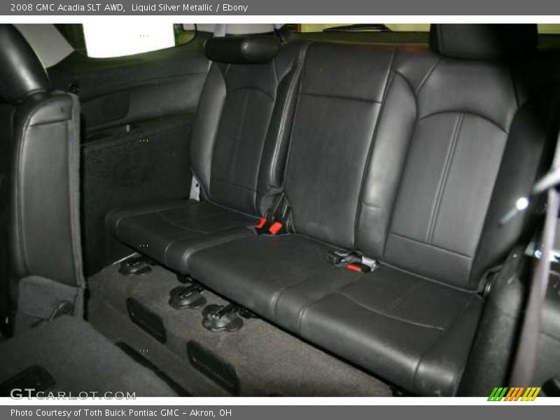 Liquid Silver Metallic / Ebony 2008 GMC Acadia SLT AWD