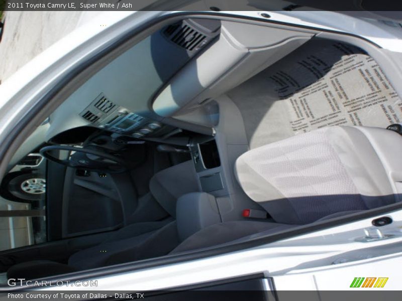 Super White / Ash 2011 Toyota Camry LE
