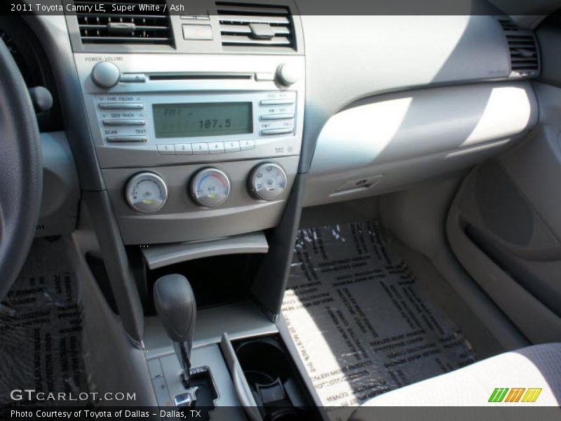 Super White / Ash 2011 Toyota Camry LE