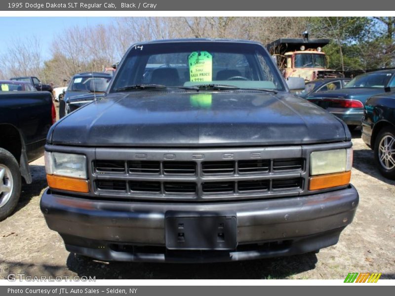 Black / Gray 1995 Dodge Dakota SLT Regular Cab