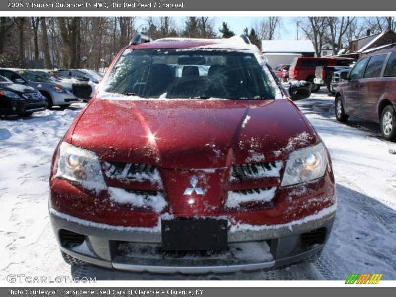 Rio Red Pearl / Charcoal 2006 Mitsubishi Outlander LS 4WD