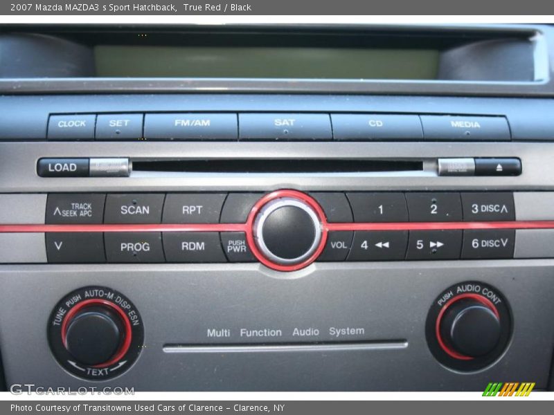 Controls of 2007 MAZDA3 s Sport Hatchback