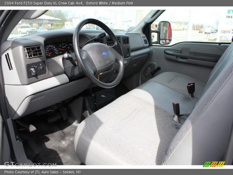 Medium Flint Interior - 2004 F250 Super Duty XL Crew Cab 4x4 