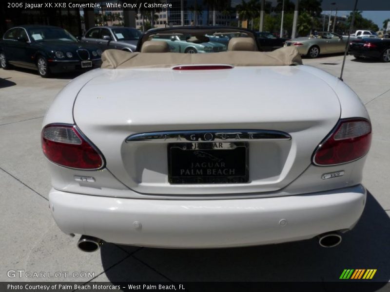 White Onyx / Cashmere 2006 Jaguar XK XK8 Convertible