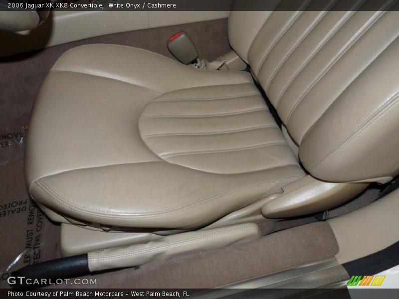  2006 XK XK8 Convertible Cashmere Interior