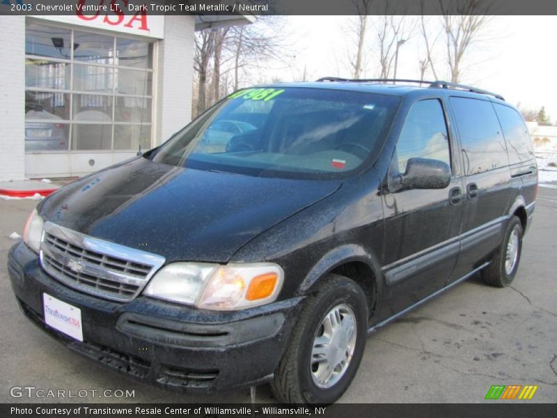 Dark Tropic Teal Metallic / Neutral 2003 Chevrolet Venture LT