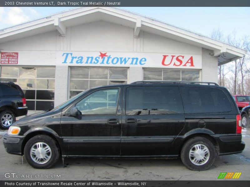 Dark Tropic Teal Metallic / Neutral 2003 Chevrolet Venture LT