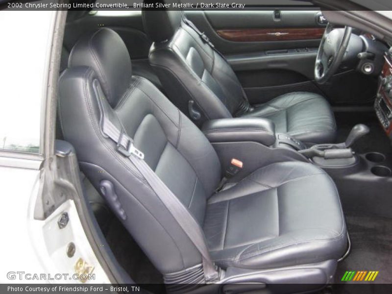  2002 Sebring Limited Convertible Dark Slate Gray Interior