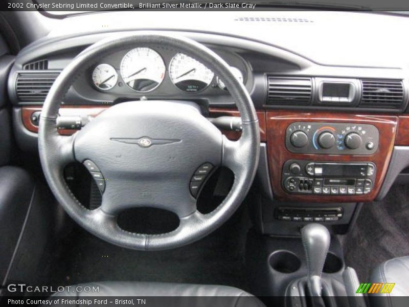 Dashboard of 2002 Sebring Limited Convertible