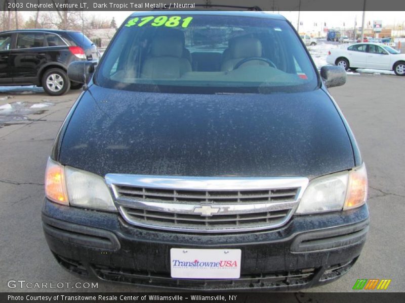 Dark Tropic Teal Metallic / Neutral 2003 Chevrolet Venture LT
