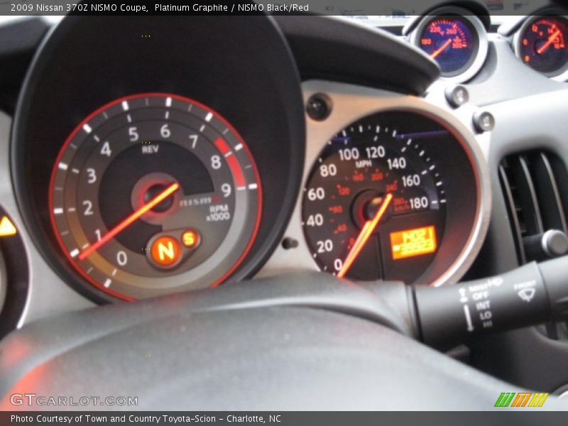 Platinum Graphite / NISMO Black/Red 2009 Nissan 370Z NISMO Coupe