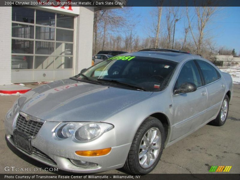 Bright Silver Metallic / Dark Slate Gray 2004 Chrysler 300 M Sedan
