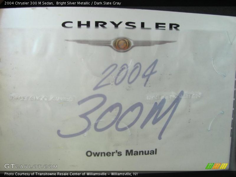 Bright Silver Metallic / Dark Slate Gray 2004 Chrysler 300 M Sedan