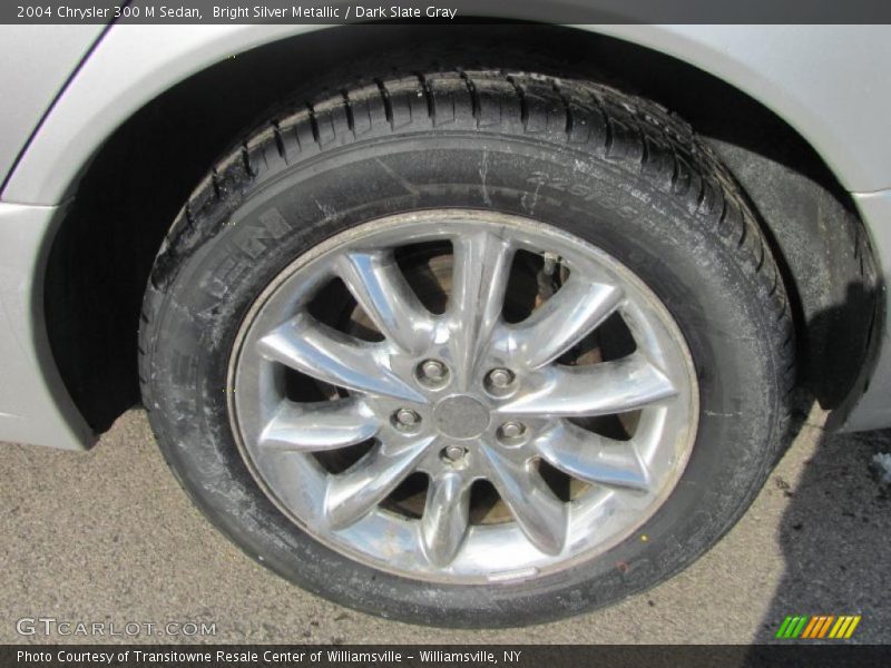 Bright Silver Metallic / Dark Slate Gray 2004 Chrysler 300 M Sedan