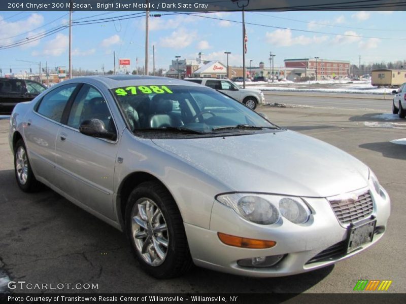 Bright Silver Metallic / Dark Slate Gray 2004 Chrysler 300 M Sedan