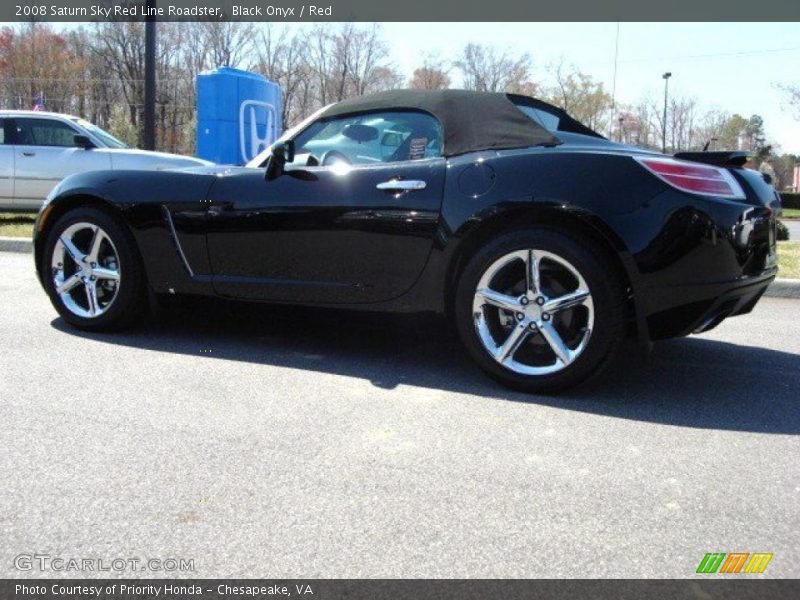 Black Onyx / Red 2008 Saturn Sky Red Line Roadster