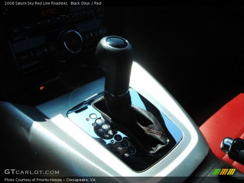  2008 Sky Red Line Roadster 5 Speed Automatic Shifter