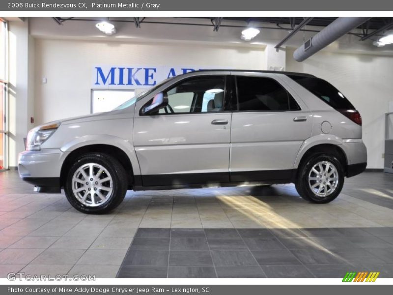 Platinum Metallic / Gray 2006 Buick Rendezvous CX