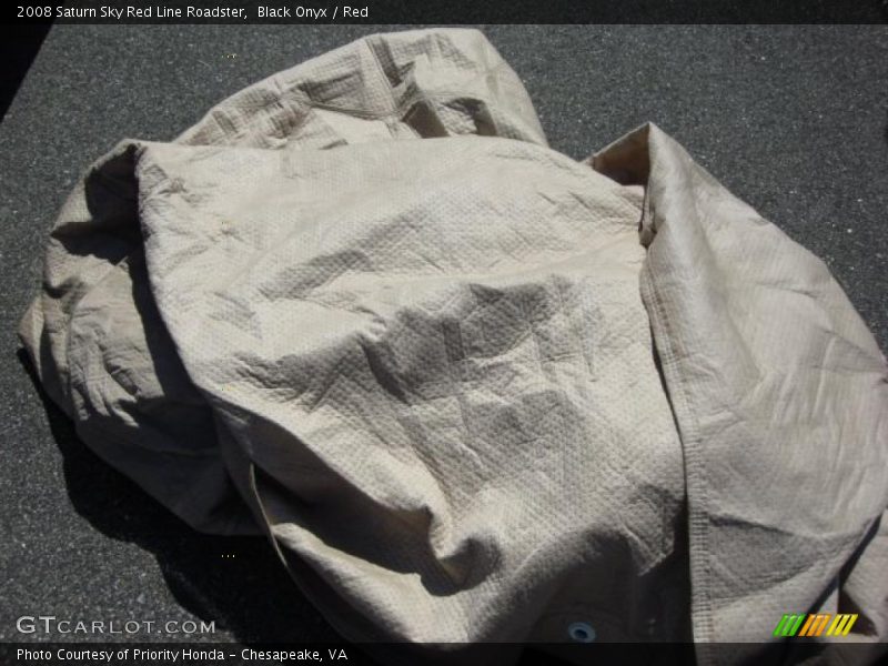 Black Onyx / Red 2008 Saturn Sky Red Line Roadster