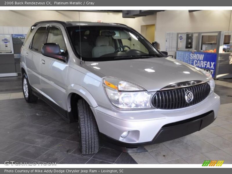 Platinum Metallic / Gray 2006 Buick Rendezvous CX