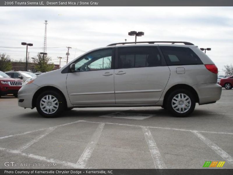 Desert Sand Mica / Stone Gray 2006 Toyota Sienna LE
