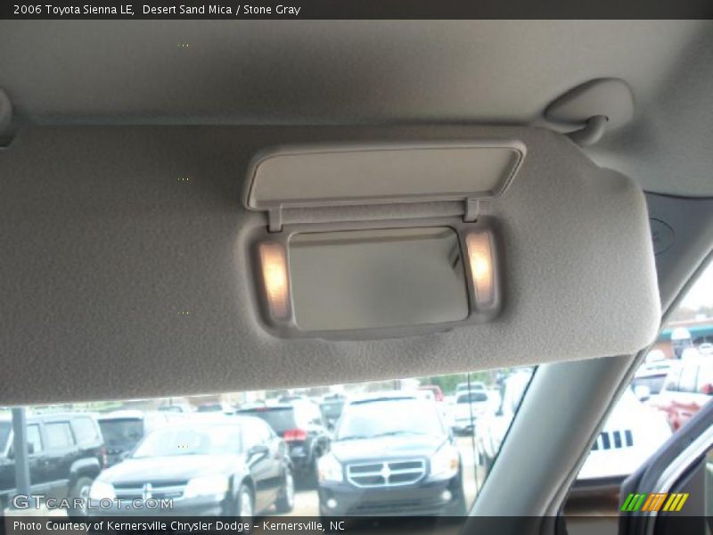 Desert Sand Mica / Stone Gray 2006 Toyota Sienna LE