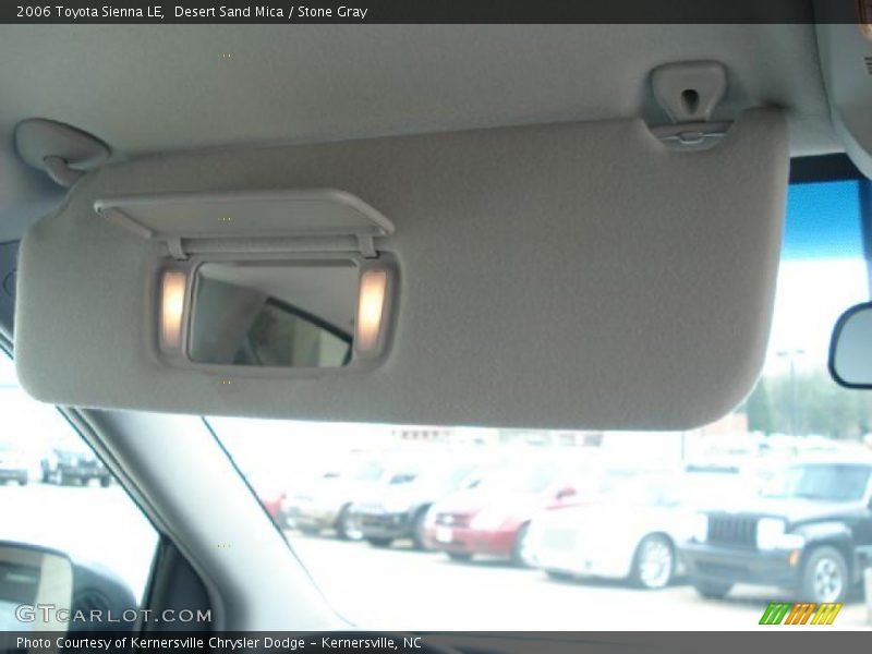 Desert Sand Mica / Stone Gray 2006 Toyota Sienna LE