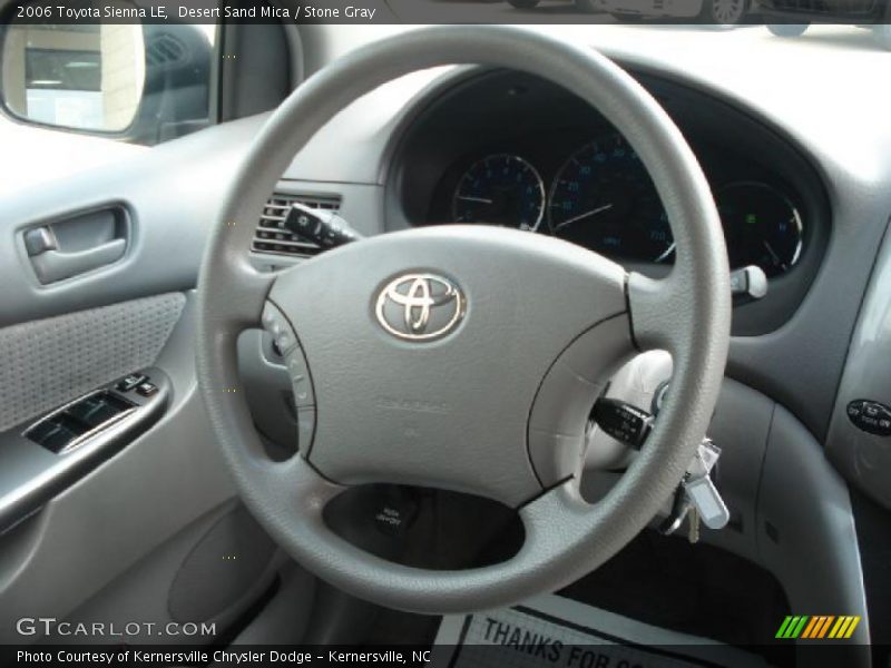 Desert Sand Mica / Stone Gray 2006 Toyota Sienna LE