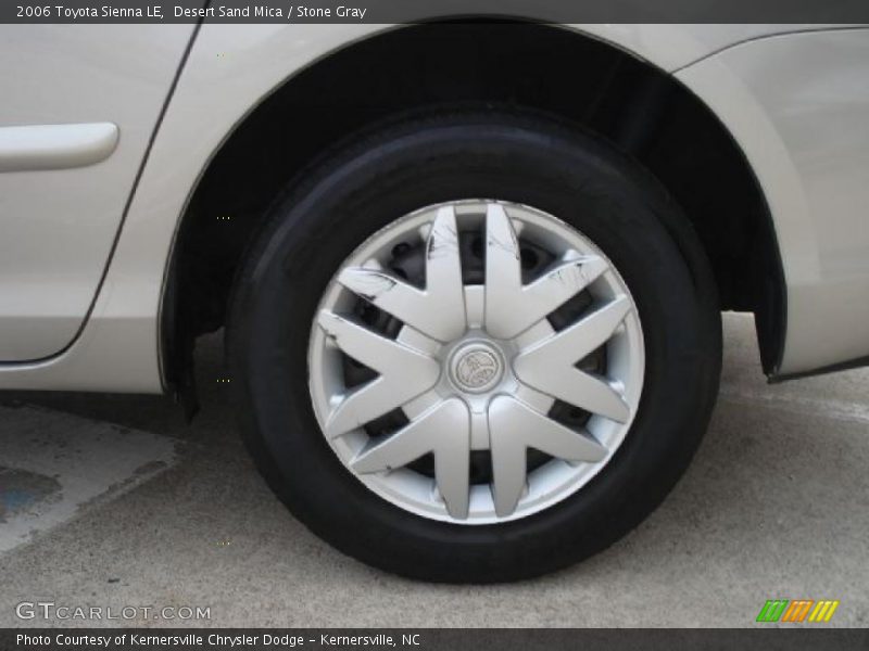 Desert Sand Mica / Stone Gray 2006 Toyota Sienna LE