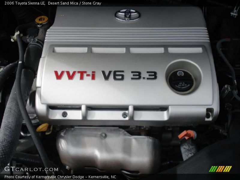 Desert Sand Mica / Stone Gray 2006 Toyota Sienna LE