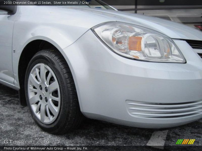 Silver Ice Metallic / Gray 2010 Chevrolet Cobalt LS Sedan