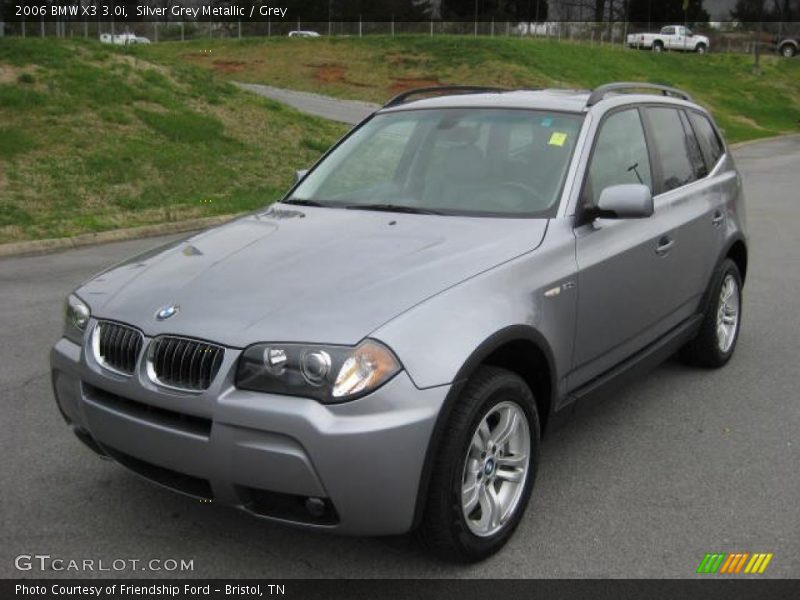 Silver Grey Metallic / Grey 2006 BMW X3 3.0i
