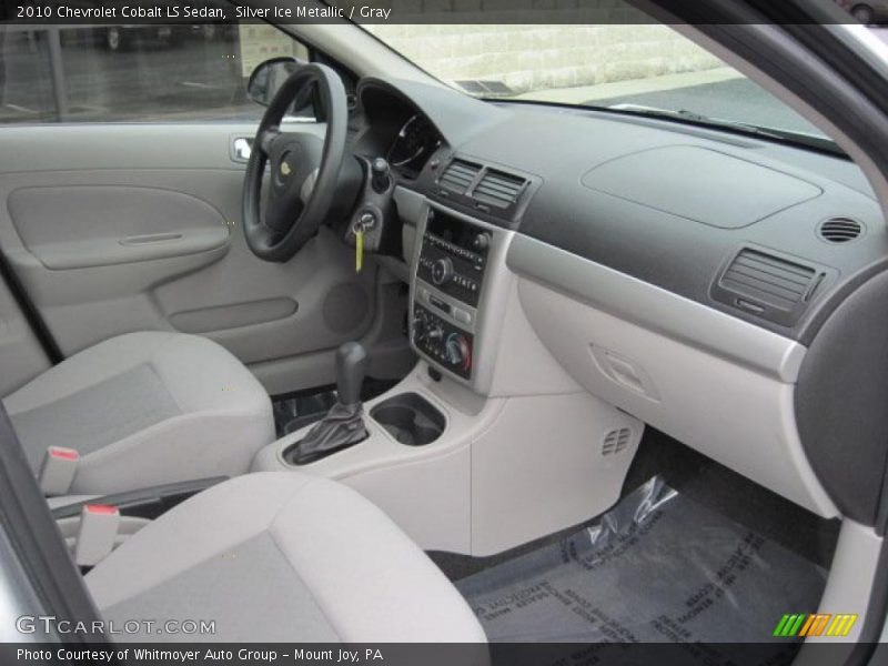 Silver Ice Metallic / Gray 2010 Chevrolet Cobalt LS Sedan