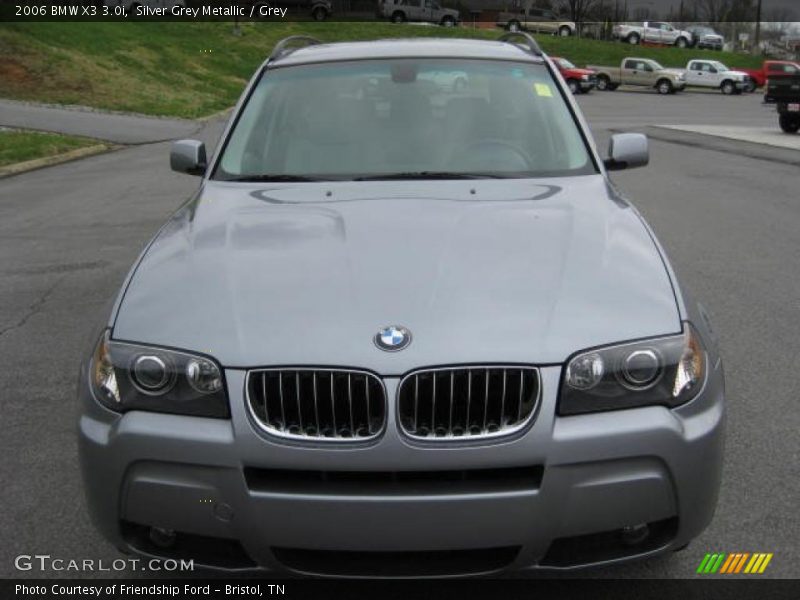 Silver Grey Metallic / Grey 2006 BMW X3 3.0i