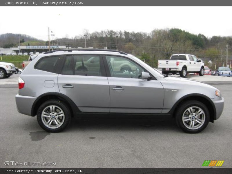 Silver Grey Metallic / Grey 2006 BMW X3 3.0i
