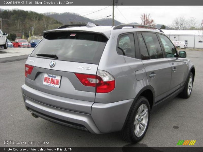 Silver Grey Metallic / Grey 2006 BMW X3 3.0i